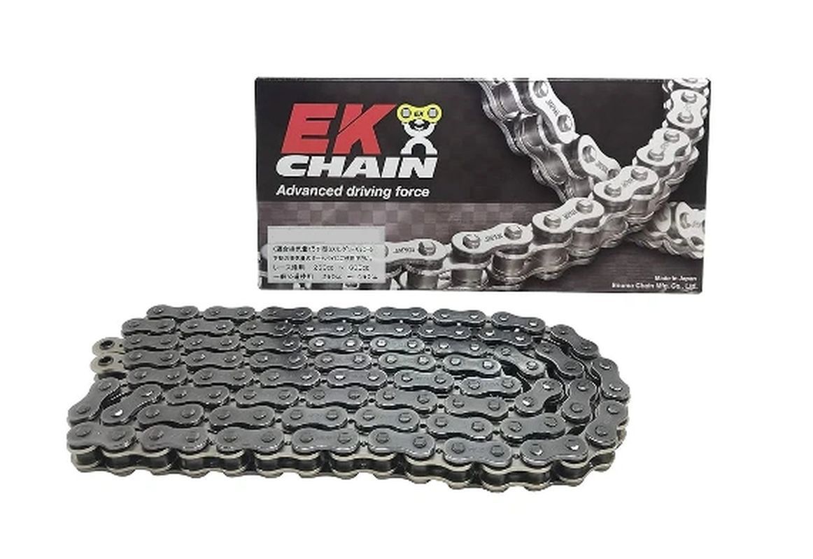 EK drive chain EK520H 110 links HEAVY DUTY non O-ring natural color